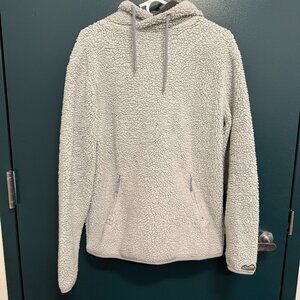 Chubbies High Pile Sherpa Fleece Hoodie -  Men's Medium - Gray